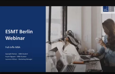 Alumni Talks: ESMT Berlin 06.03.2020