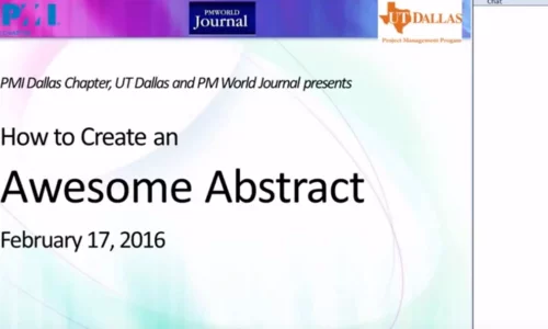 Awesome Abstracts! Webinar
