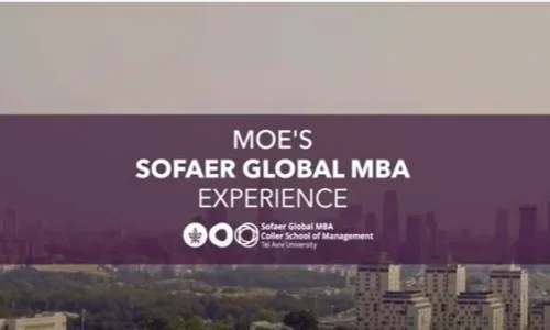 Moe's Sofaer Global MBA Experience