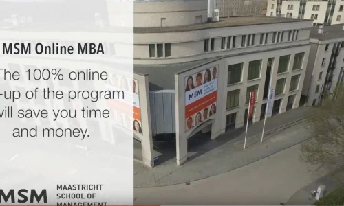 Online MBA - Study where you want, and whenever it fits your busy schedule