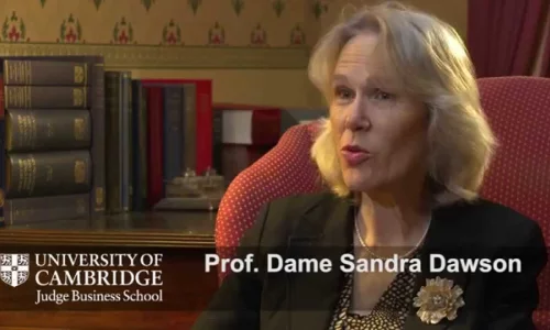 Professor Dame Sandra Dawson on leadership, governance and ethics